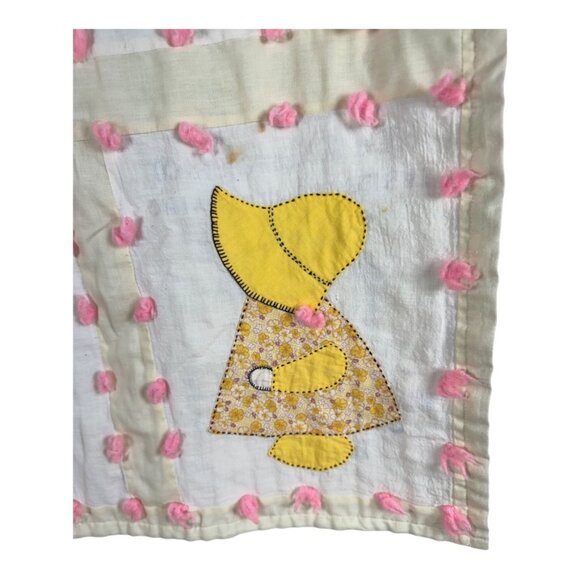 Hand Quilted Baby Blanket - Picture 4 of 7